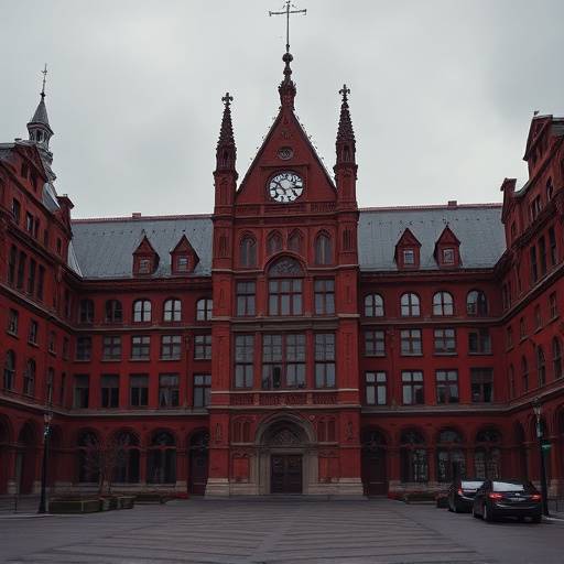 University of Washington - Gothic architecture of Red Square